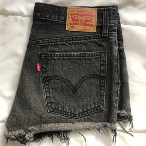 Levi 501 denim shorts